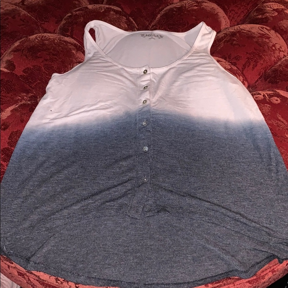 High low ombré Kohl’s mudd brand shirt